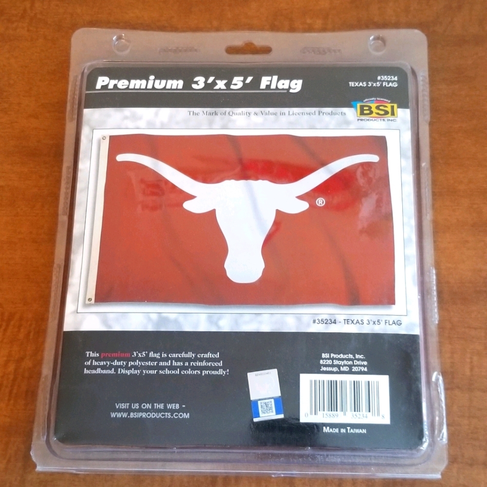 Texas Longhorns 3'x5' flag